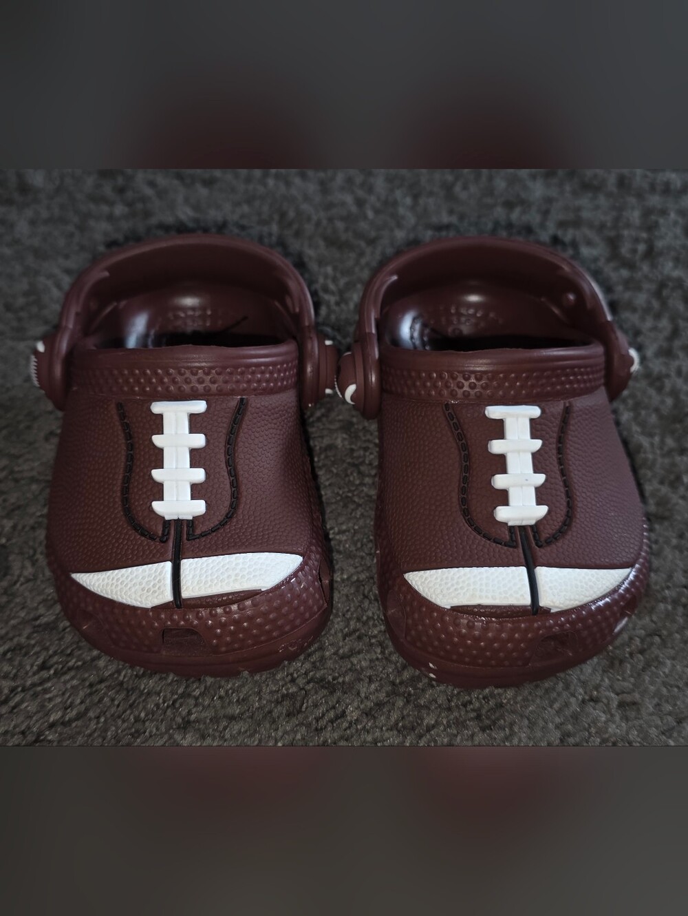4C Kids' Football-Style Crocs Shoes